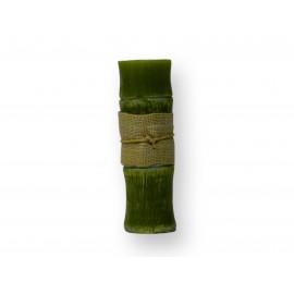 Bougie cylindrique en bambou