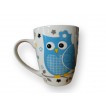 Tasse chouette en porcelaine