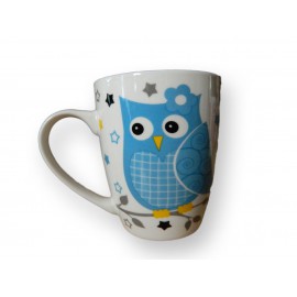 Tasse chouette en porcelaine