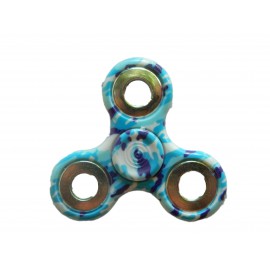 Hand Spinner camouflage bleu